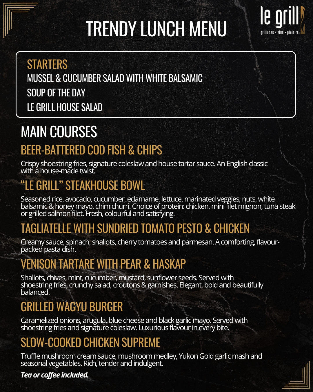 grill midi 19 mai 20252 Grill Menu Midi (