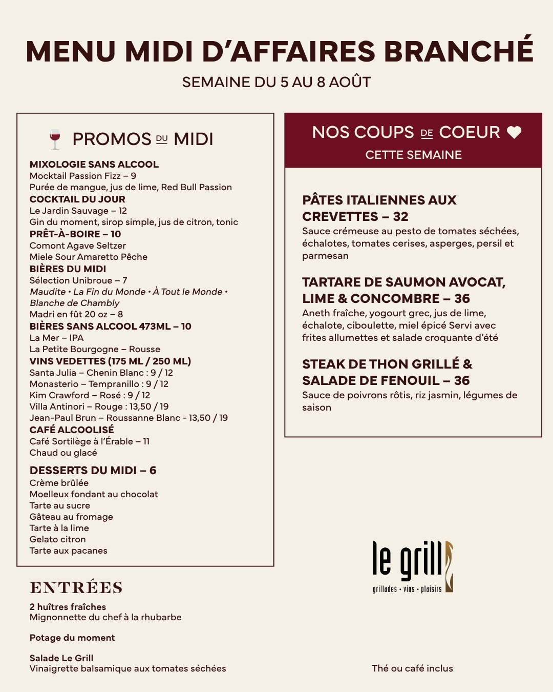 Grill Menu Midi (
