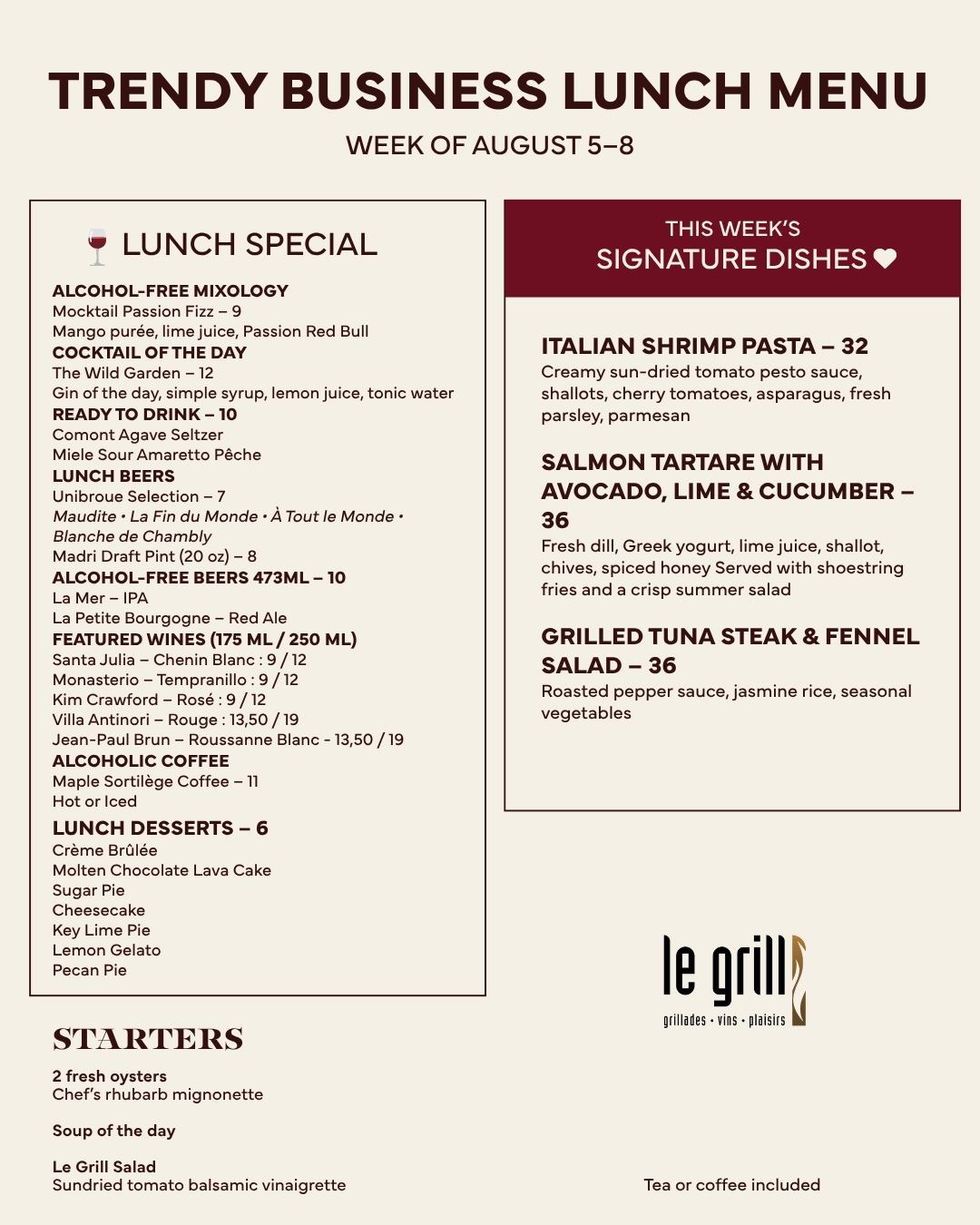 Grill Menu Midi (