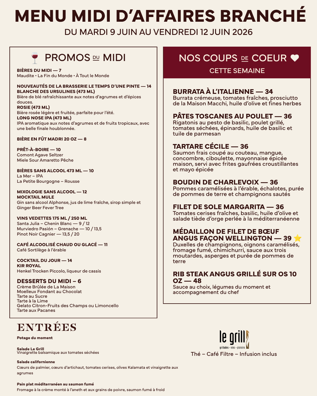 Grill Menu Midi (