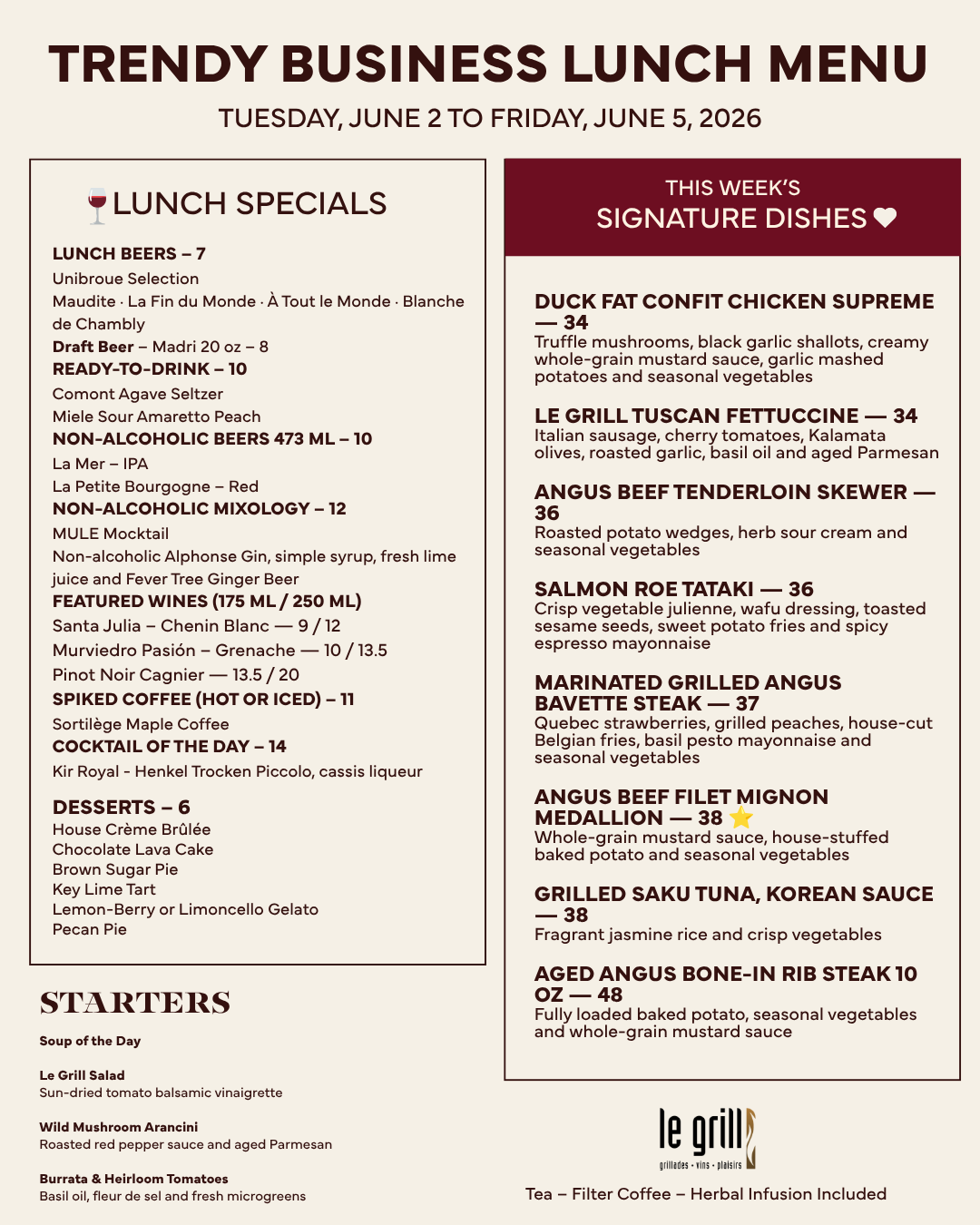 Grill Menu Midi (