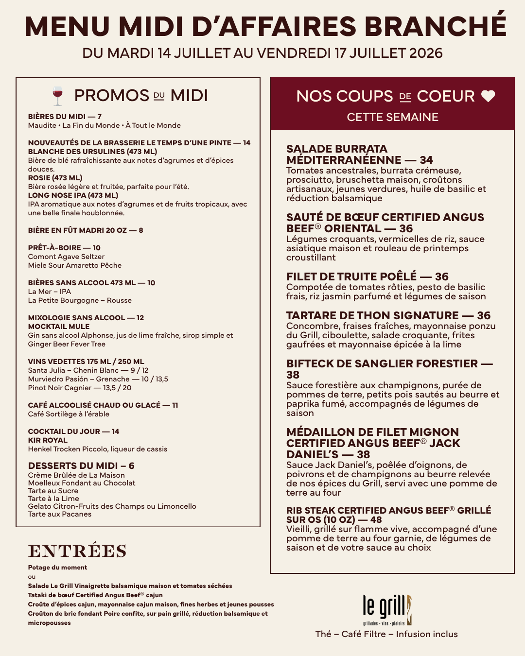 Grill Menu Midi (