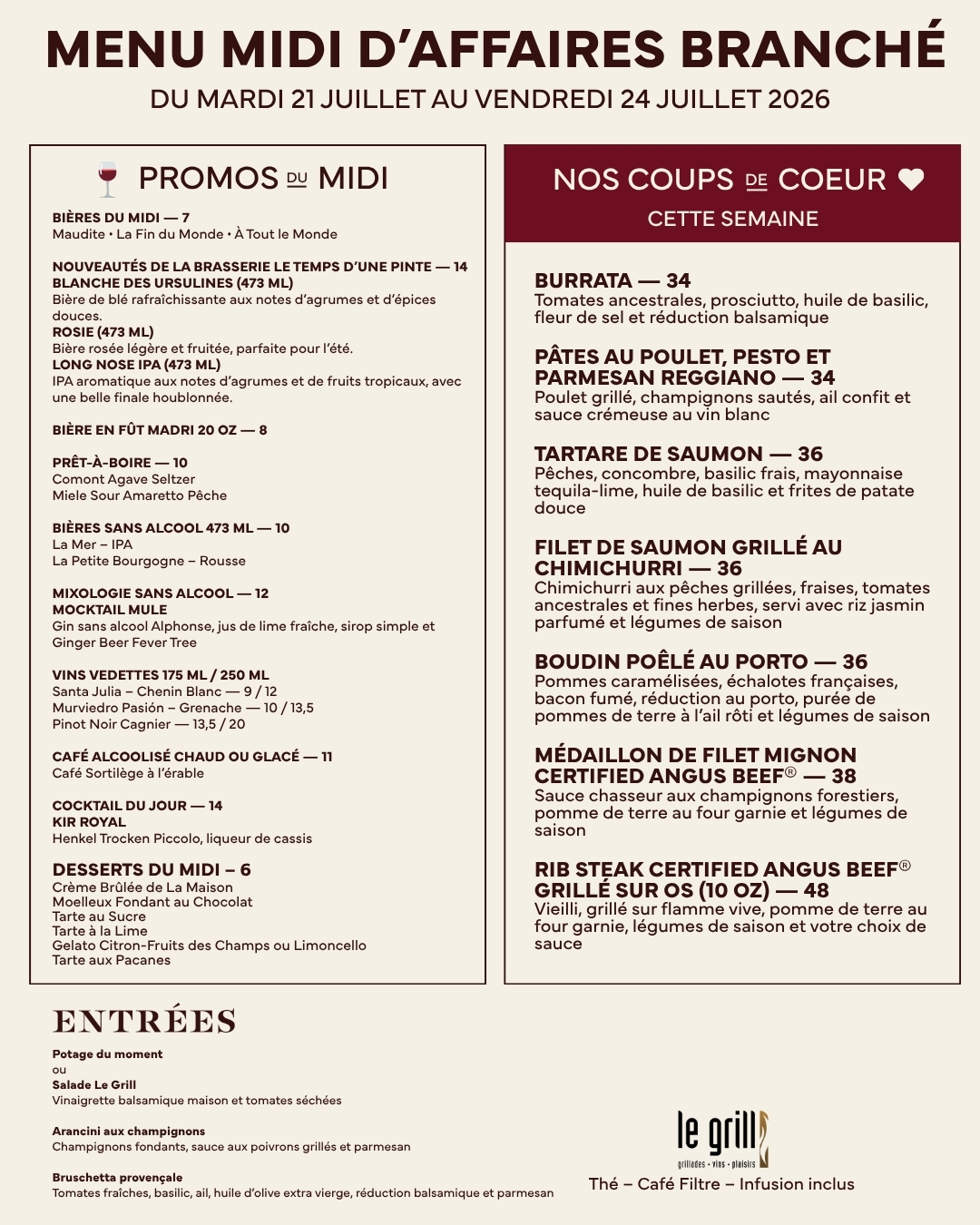 Grill Menu Midi (