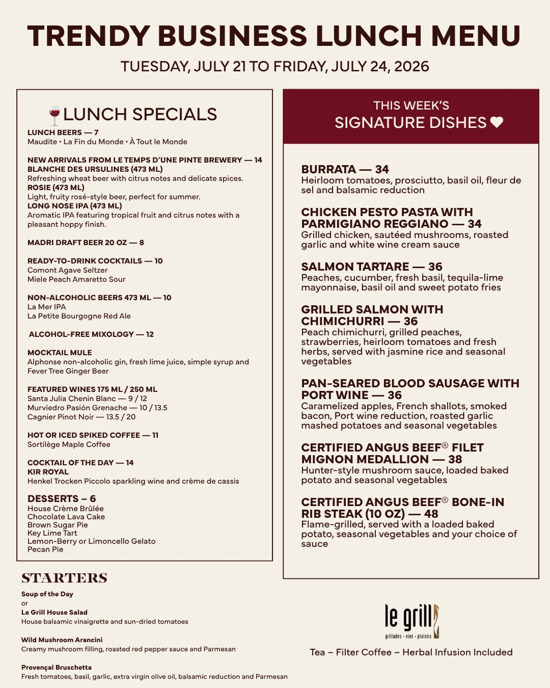 Grill Menu Midi (