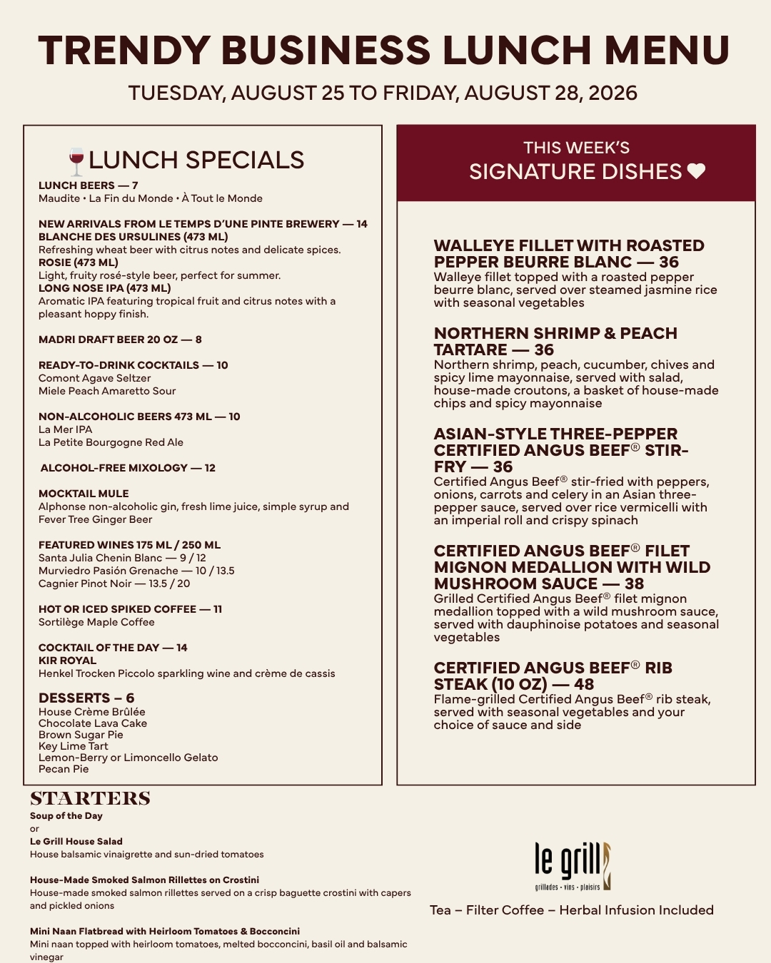 Grill Menu Midi (